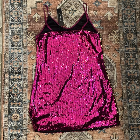 Allegra K sequin mini dress NWT - Picture 3 of 5